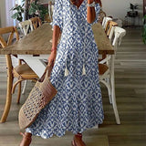 Michaela - Boho-Kleid mit Bauchbedeckung