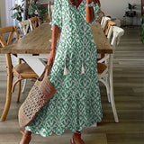 Michaela - Boho-Kleid mit Bauchbedeckung