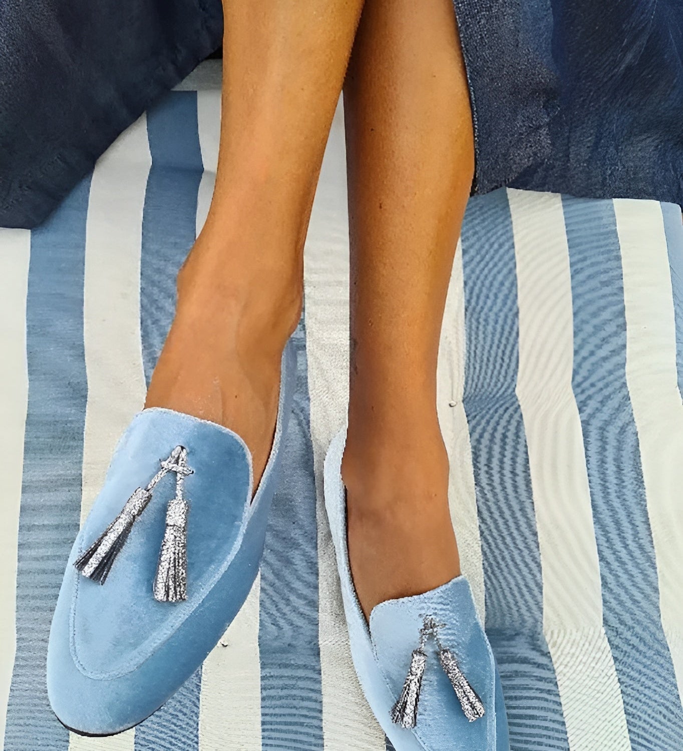 Chloé™ | Elegante Wildleder-Mokassins
