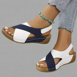 Kendra - Orthopädische Sandalen Farbblock