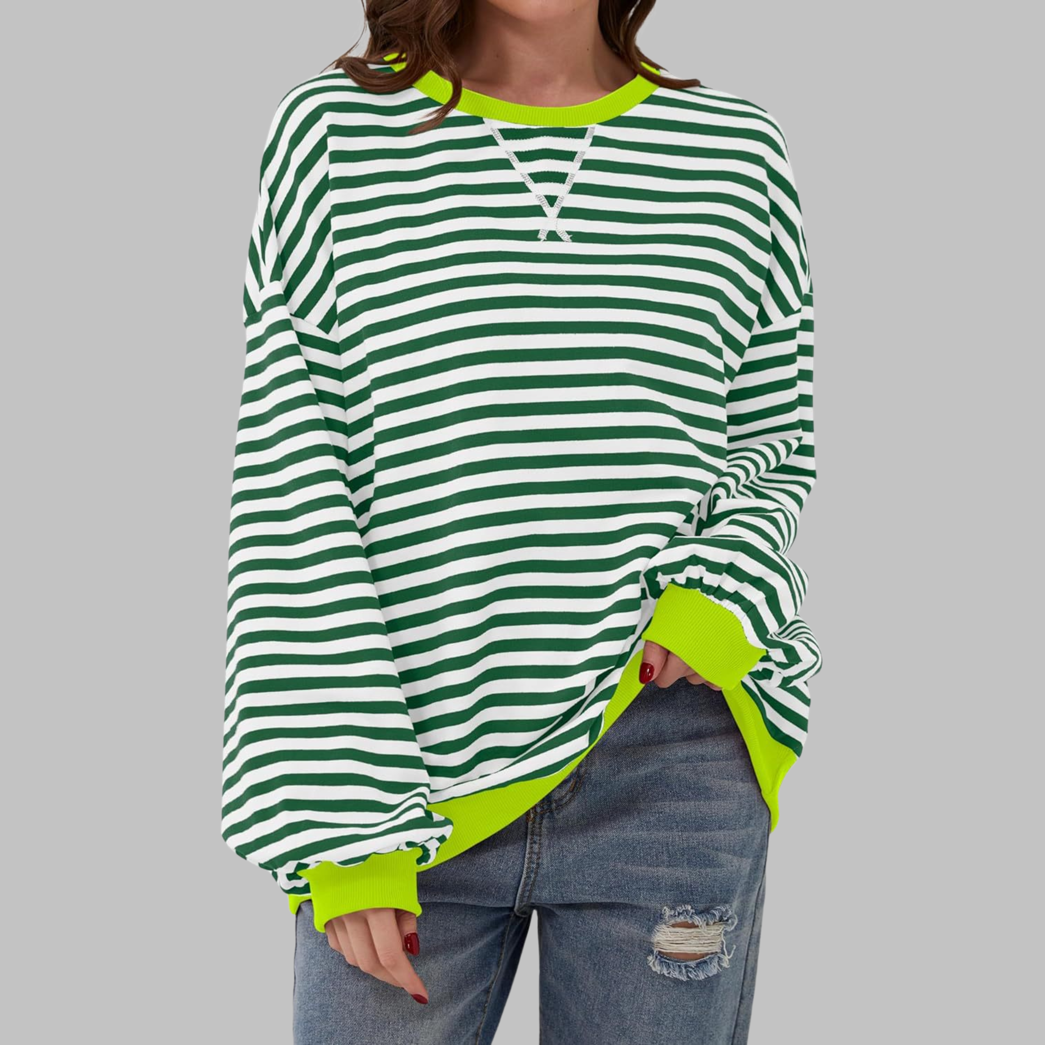 ELARA GESTRICKTER PULLOVER