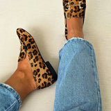 Gia - Elegante Leopardenmokassins