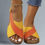 Kendra - Orthopädische Sandalen Farbblock