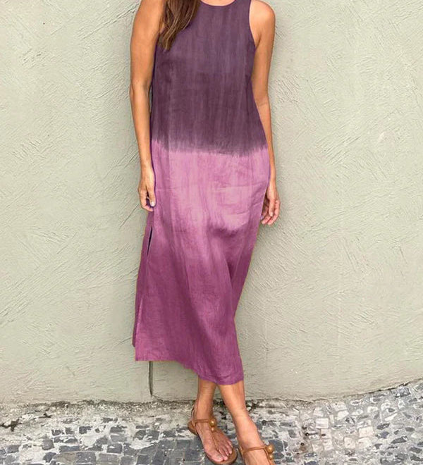Heather - Lässiges Gradient-Kleid