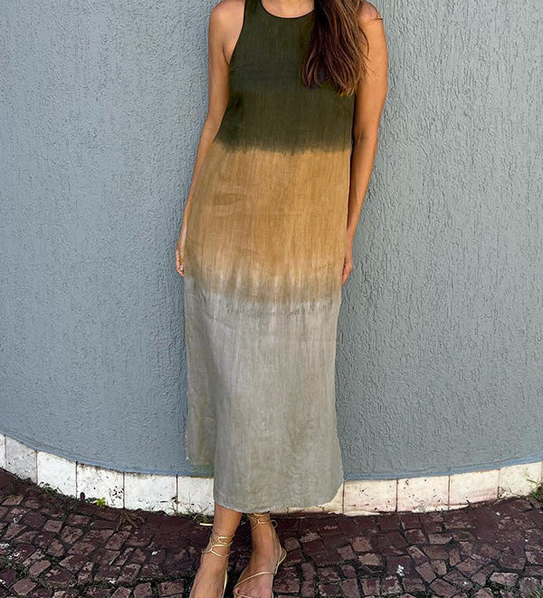 Heather - Lässiges Gradient-Kleid