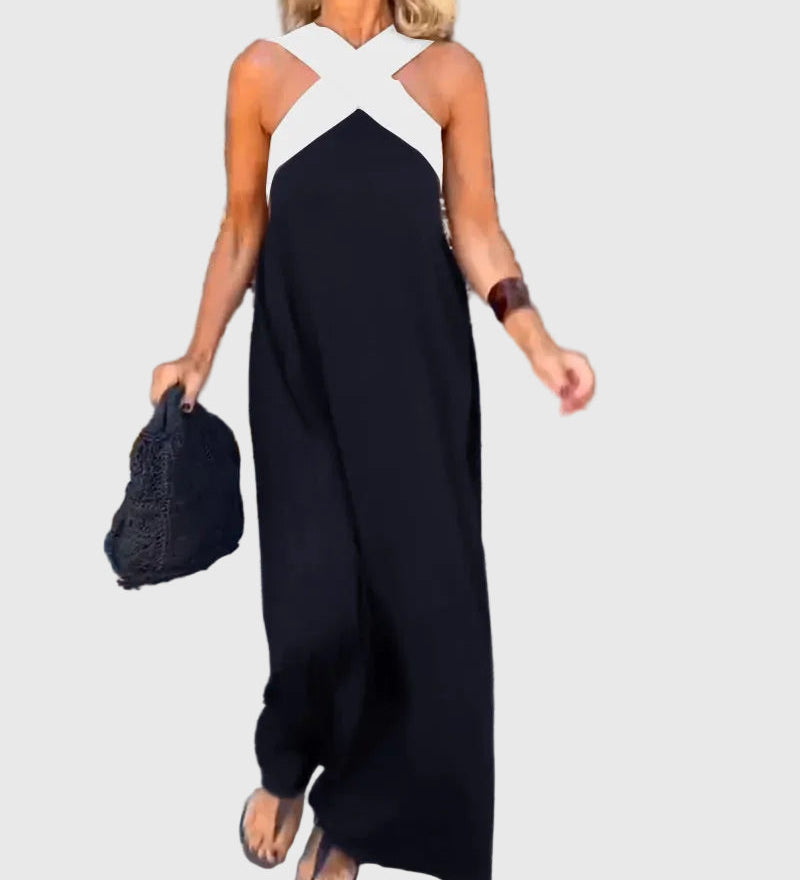 Elena | Elegantes und fließendes Maxikleid