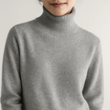 AURORA CASHMERE STEHKRAGEN-PULLOVER