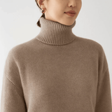AURORA CASHMERE STEHKRAGEN-PULLOVER