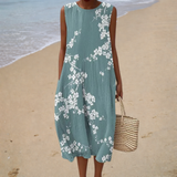 Bequeme Ärmelloses Sommerkleid