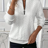 AMY | SWEATER MIT REISSVERSCHLUSS
