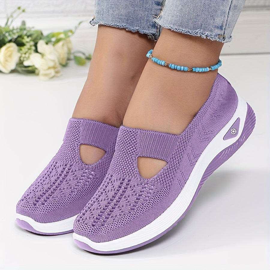 Bequeme Slip-On-Sneaker mit fester Passform