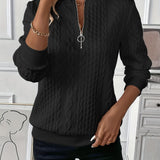AMY | SWEATER MIT REISSVERSCHLUSS