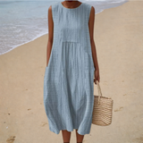 Bequeme Ärmelloses Sommerkleid
