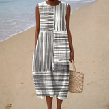Bequeme Ärmelloses Sommerkleid