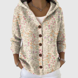 Kapuzenshirt-Cardigan