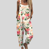 Overalls mit Pastell-Rosen