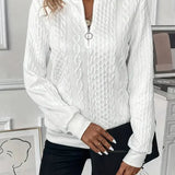 AMY | SWEATER MIT REISSVERSCHLUSS