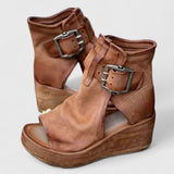Karline - Klassische Wedge-Sandalen