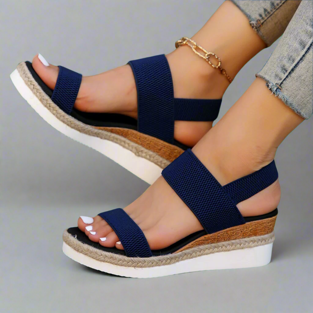 Eden - Orthopädische Sandalen mit Keilabsatz