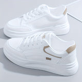 Elegante weiße Sneakers mit leichtem Komfort