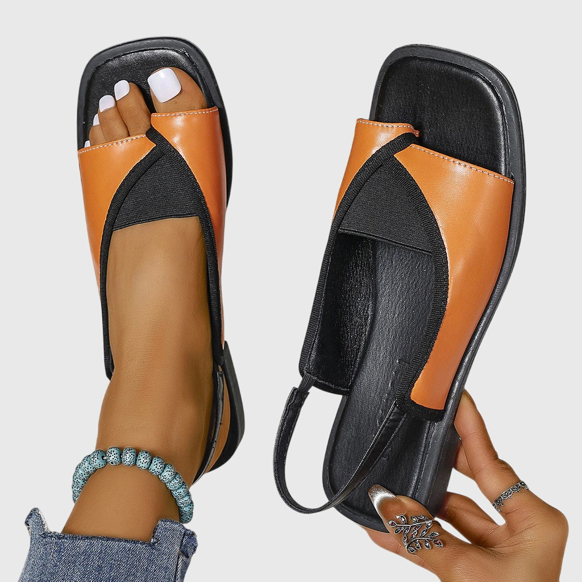 Nicola - Modische Orthopädische Sandalen