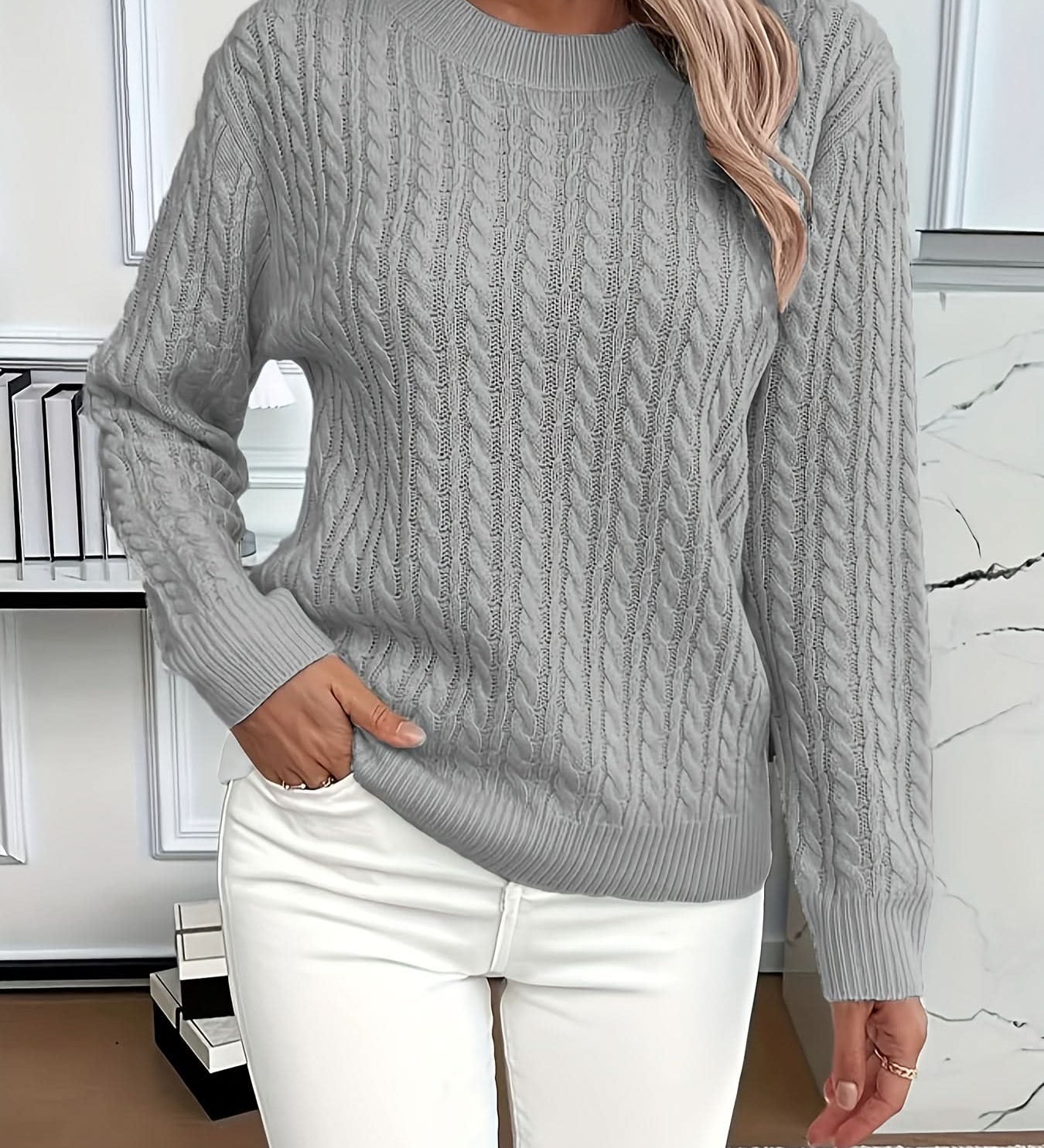MARIELLE KABELPULLOVER