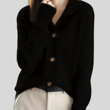 Claire | Kaschmir-Cardigan im Retro-Stil