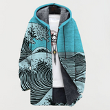 Christiane™ | Kapuzenjacke mit Wellenmuster