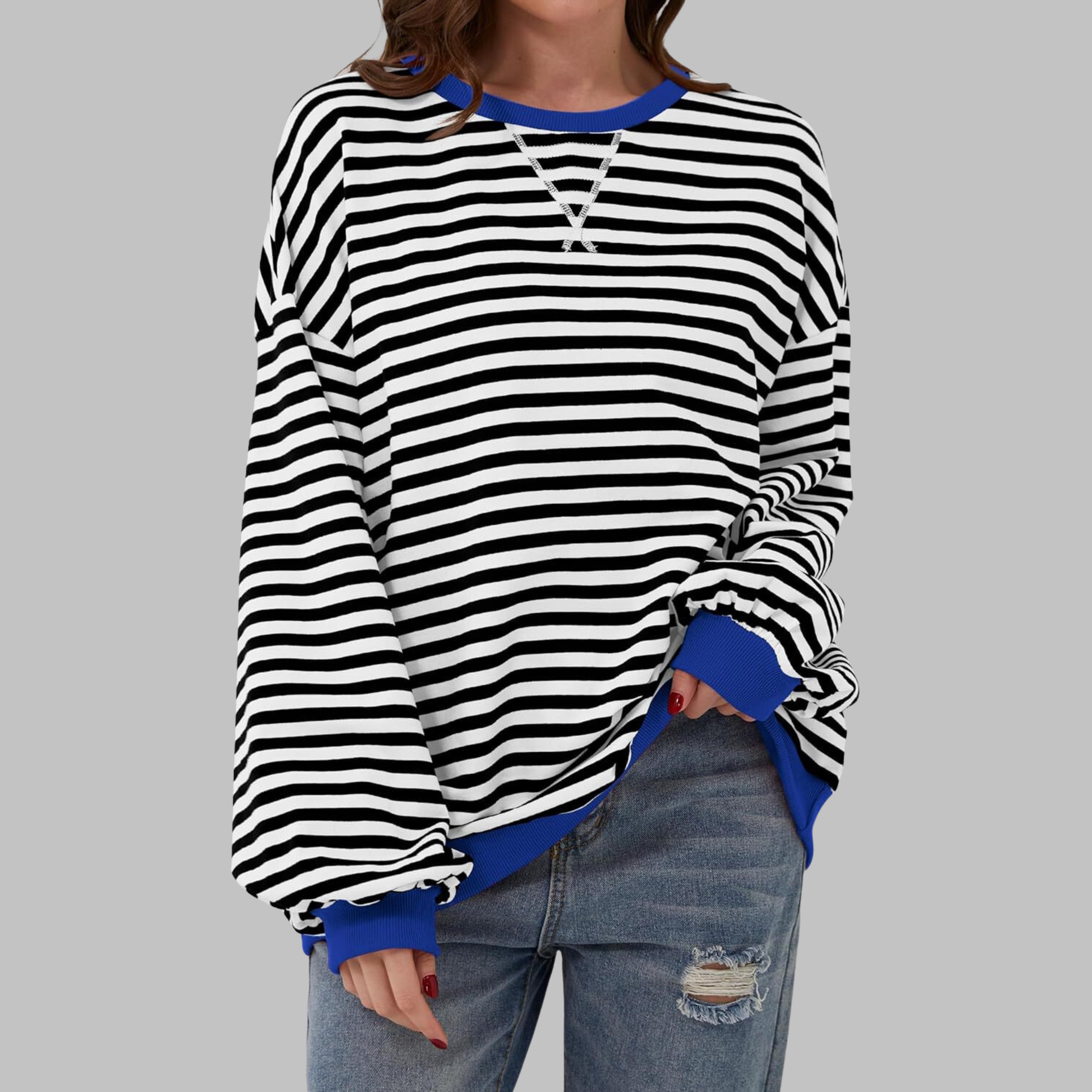 ELARA GESTRICKTER PULLOVER