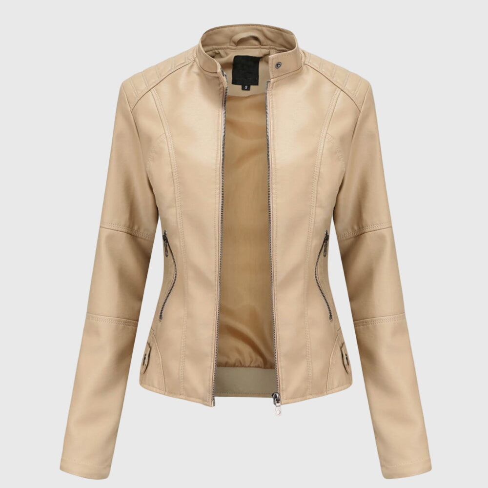 Giorgina™ - Elegante Lederjacke für Damen