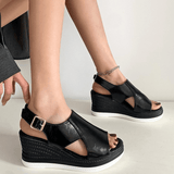 Baylie - Modische Metallic-Sandalen