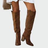 Knöchelhohe orthopädische Lederstiefel