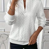 AMY | SWEATER MIT REISSVERSCHLUSS
