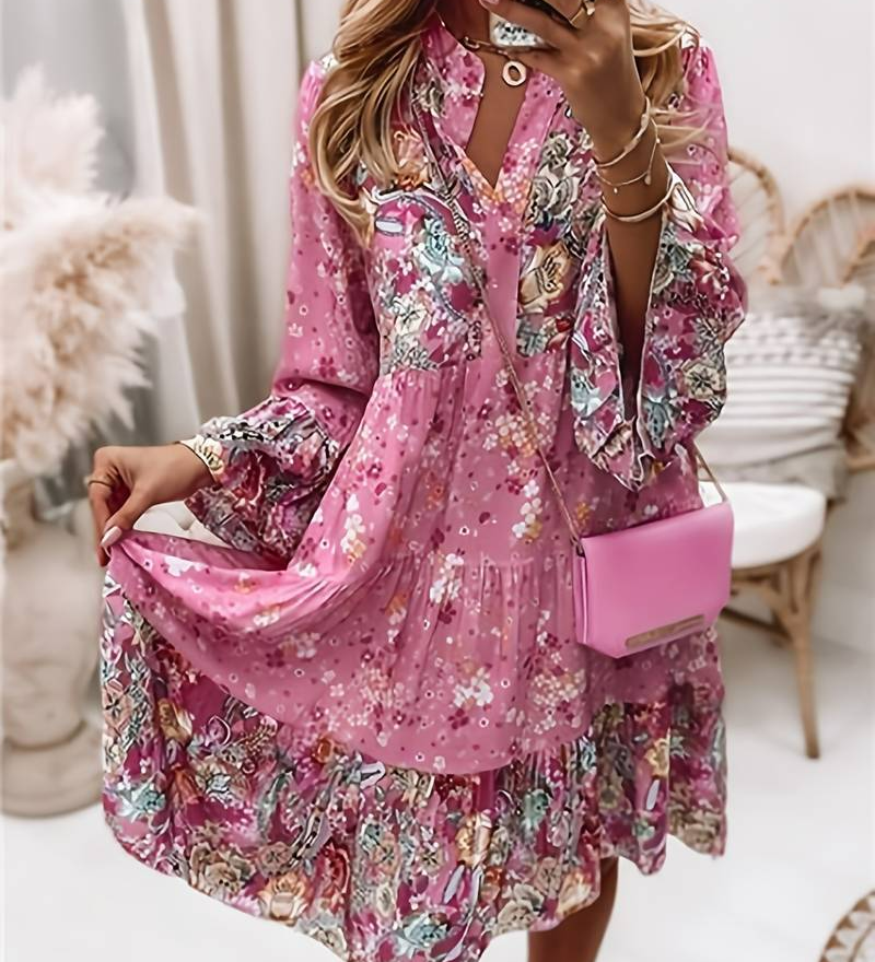 Eira - Boho-Kleid mit Druck