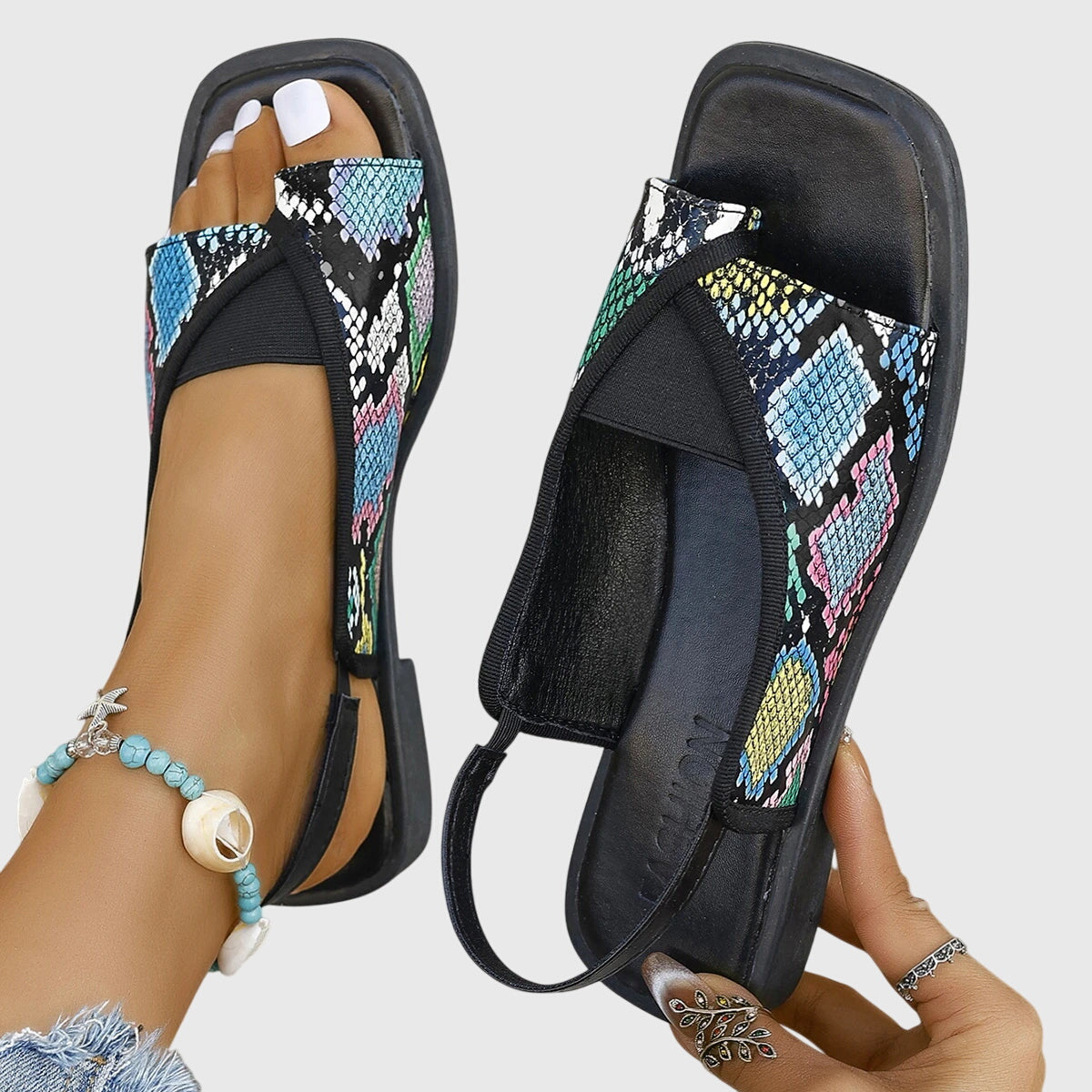 Nicola - Modische Orthopädische Sandalen