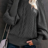 Lory | Langer, lässiger Pullover mit langen Ärmeln