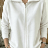 Sanfter Zip-Pullover