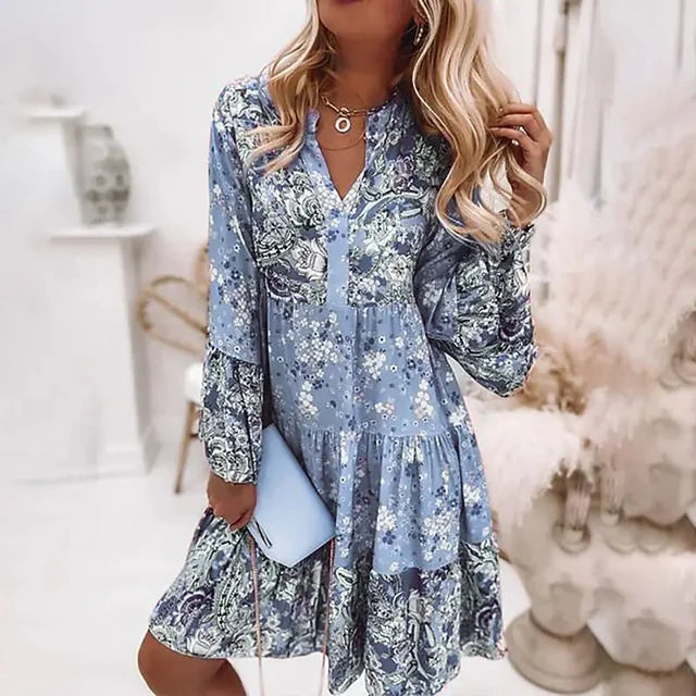 Eira - Boho-Kleid mit Druck