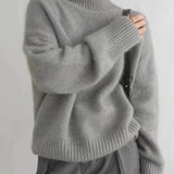 Amaya | Luxuriöser Kaschmir-Rollkragenpullover