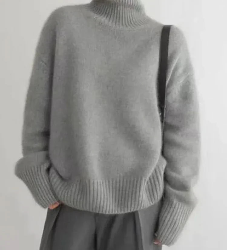 ISABELLA CASHMERE HOCHHALS-PULLOVER