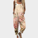 Overalls mit Aquarell-Rosen