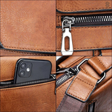 Cynthia™ | Praktische vegane Lederhandtasche
