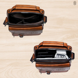 Cynthia™ | Praktische vegane Lederhandtasche