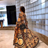 Faye - Boho-Print Kleid