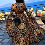 Faye - Boho-Print Kleid