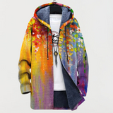 Edith™ | Kapuzenjacke mit Farbklecksen