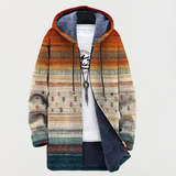Johanna™ | Kapuzenjacke in Herbsttönen