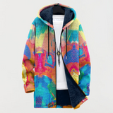 Stefanie™ | Kapuzenjacke im Farbenrausch