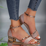 Haley - Orthopädische Sandalen in Überbreite