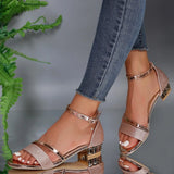 Haley - Orthopädische Sandalen in Überbreite